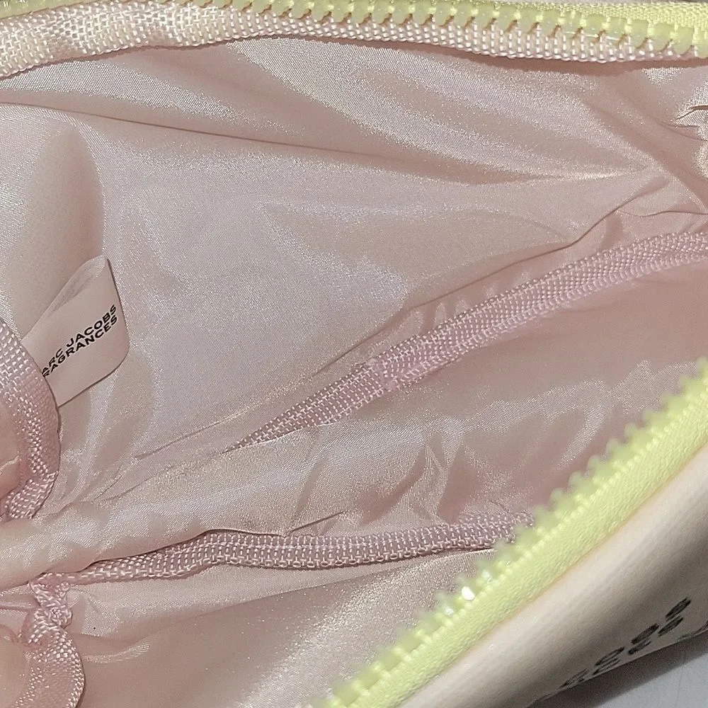 Marc Jacobs Light Pink Cosmetics Toiletries Pouch Bag Case